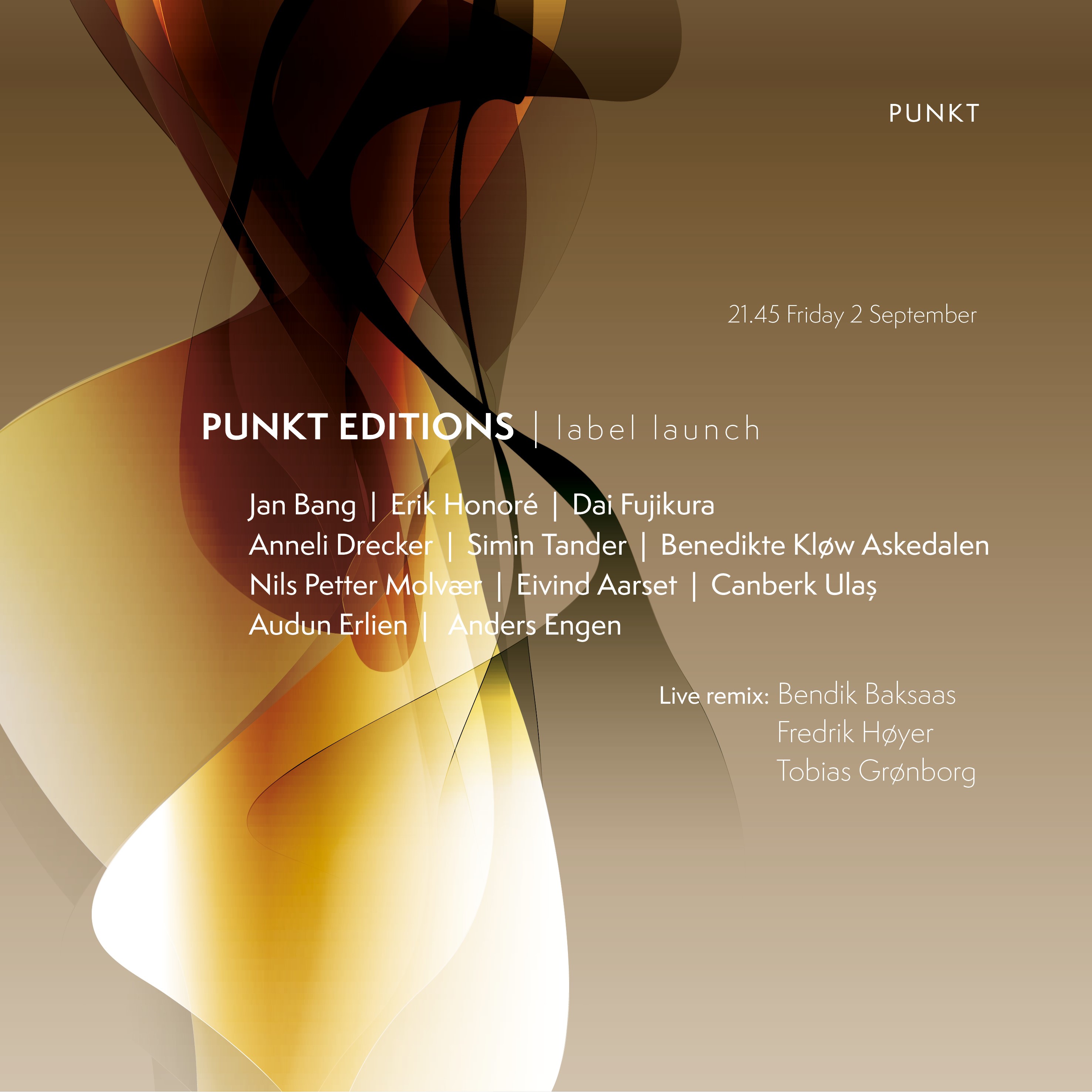 PUNKT EDITIONS | label launch